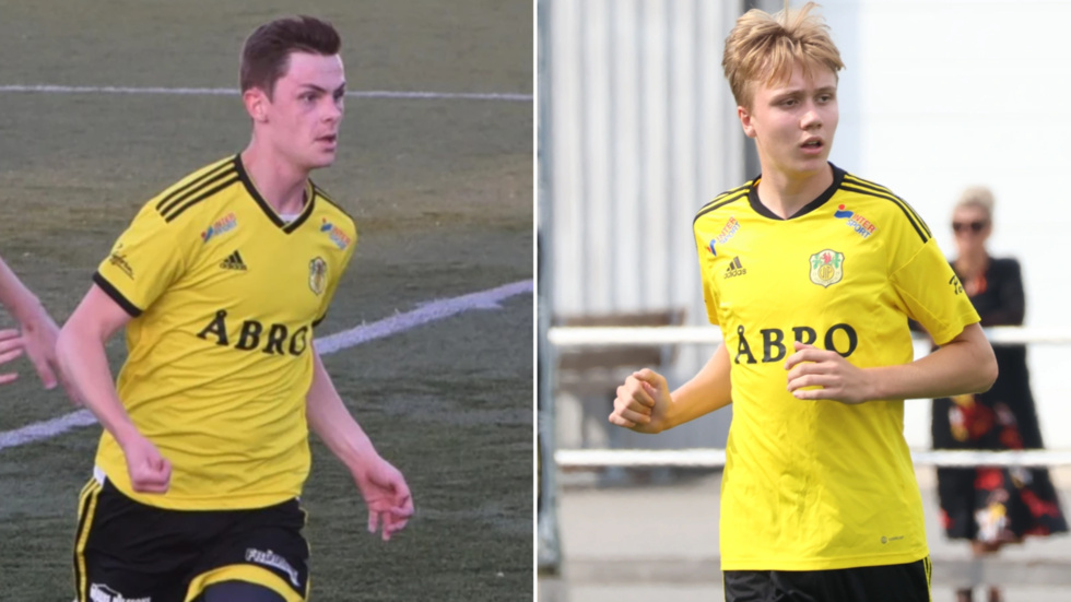 Anton Brorsson och Olle Carlsson är två av Vimmerbys spelare som ska försöka lotsa laget vidare till 16-dels final i Smålandscupen i kväll. 