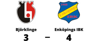 Enköpings IBK avgjorde i slutminuterna mot Björklinge