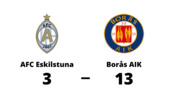 Storförlust för AFC Eskilstuna hemma mot Borås AIK