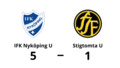 IFK Nyköping U besegrade Stigtomta U med 5-1