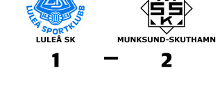 Viktor Carlsson tvåmålsskytt när Munksund-Skuthamn vann