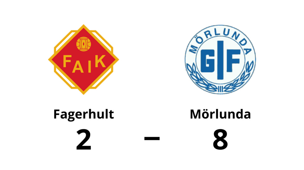 Fagerhults AIK förlorade mot Mörlunda GIF