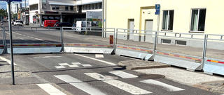 Slukhål på Stockholmsvägen – busstrafik påverkas