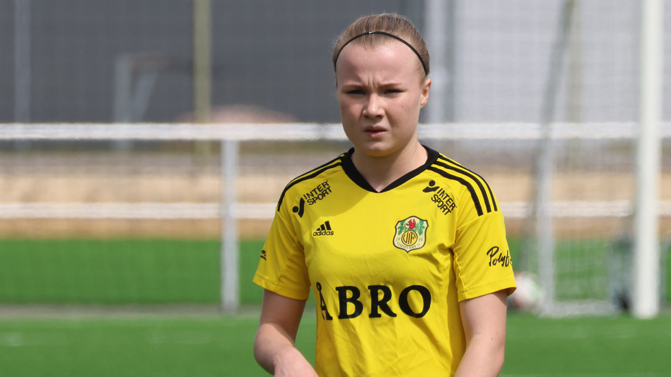 Vera Andersson gjorde fem mål Vimmerby IF B mot Västervik.