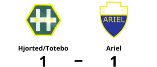 1-1 mellan Hjorted/Totebo och Ariel