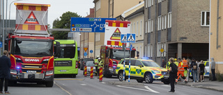 Trafikolycka i Nyköping – flera fordon inblandade