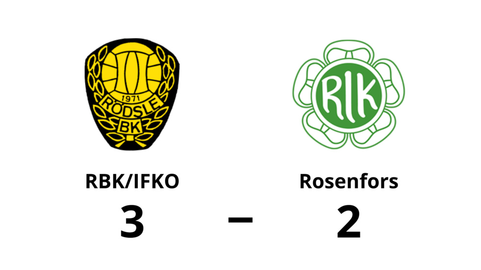 RBK/IFKO vann mot Rosenfors