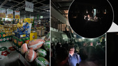 Totalmörker på Biostaden – strömavbrottet slog även mot butiker