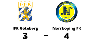 Esat Jashari i målform när Norrköping FK vann