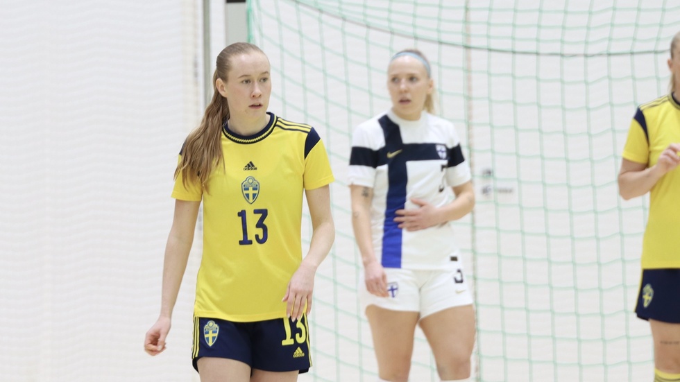 Hanna Nilsson gjorde landslagsdebut i futsal förra veckan. 