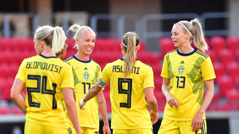 Sverige spelade 0–0 mot Australien i Kalmar på tisdagen.
