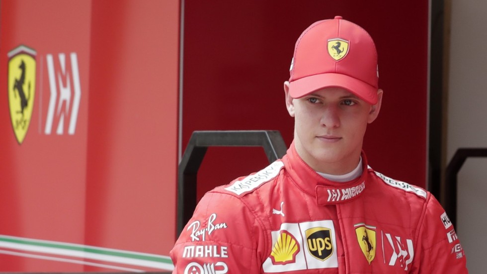 Mick Schumacher var testförare för Ferrari i april 2019. 22-åringen drömmer om att en dag få vara det italienska stallets F1-förare. Arkivbild.