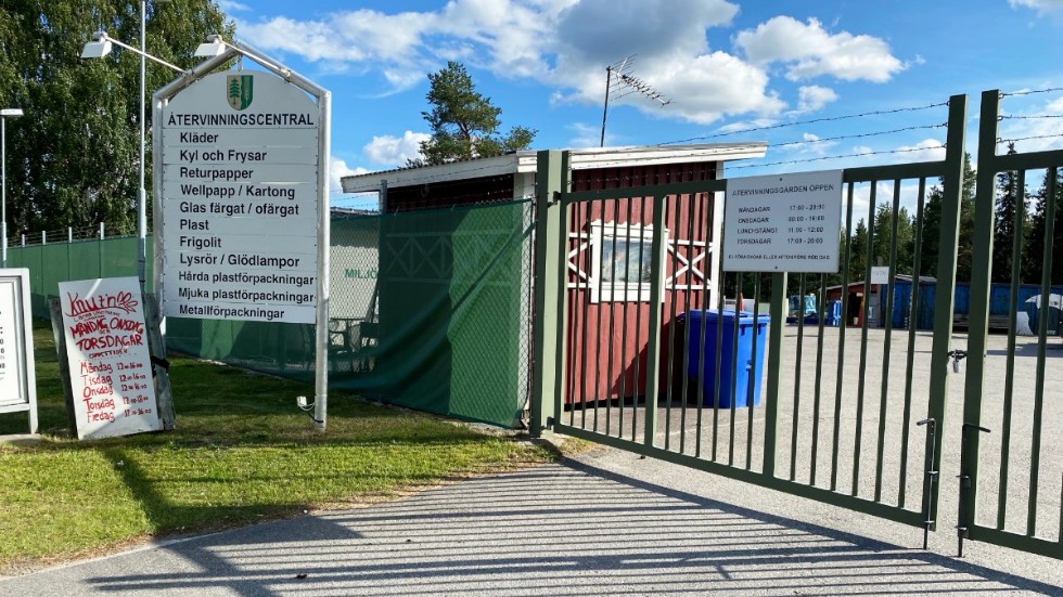 Som nyinflyttad är skribenten inte nöjd med sina besök på återvinningscentralen i Norsjö.