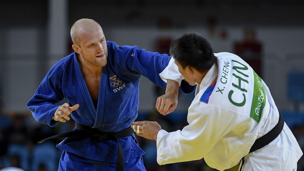 Marcus Nyman var nära medalj i judo i Rio de Janeiro. Nu får han en ny chans i Tokyo. Arkivbild.