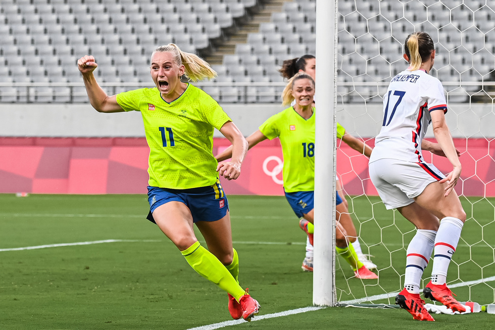 Sverige Krossade Usa Sa Var Os Premiaren Corren