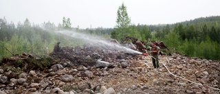 Risk för skogsbrand i nästan hela Sverige