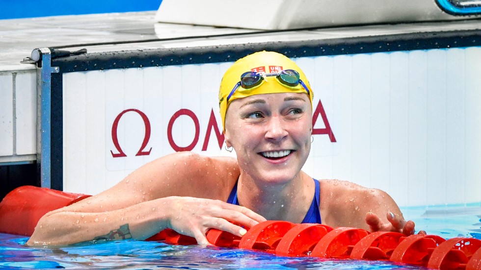 Sarah Sjöström tog EM-guld på 50 meter fritt. Arkivbild.