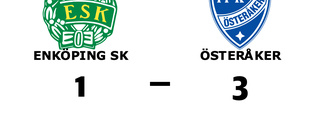 Fortsatt tungt för Enköping SK efter förlust mot Österåker