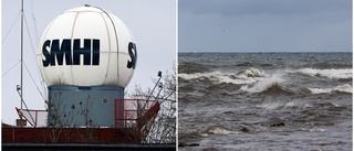 SMHI varnar för hårda vindar till havs