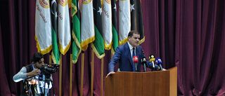 Tillfällig premiärminister svärs in i Libyen