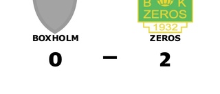 Formstarka Zeros tog ny seger mot Boxholm