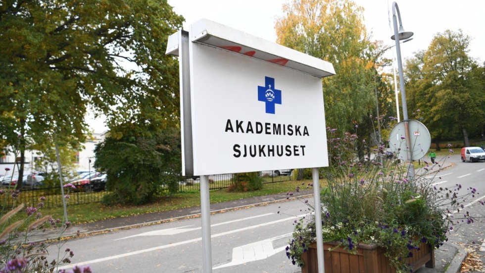 Akademiska sjukhuset i Uppsala dras med rekordstort underskott. Arkivbild.