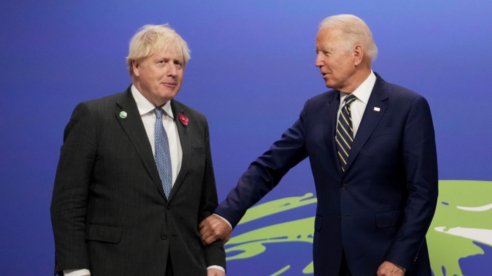 Storbritanniens premiärminister Boris Johnson och USA:s president Joe Biden försöker få länder att höja klimatambitionerna.