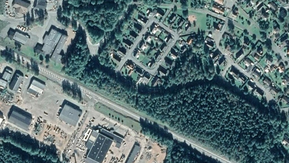 Området kring Slånbärsvägen 35