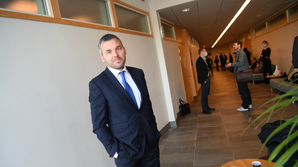 Kenneth Fredriksen, ansvarig för den nordiska och baltiska marknaden på Huawei, på plats i förvaltningsrätten under onsdagen.