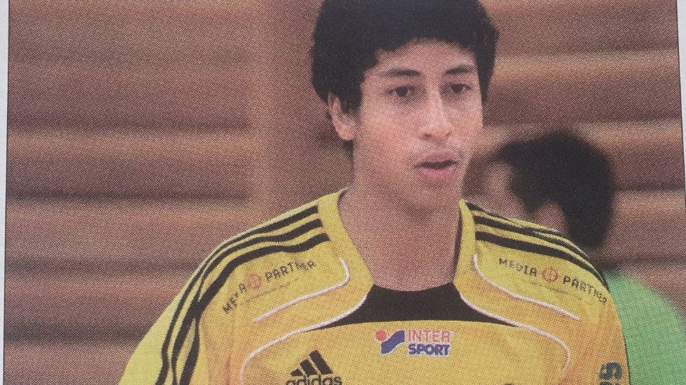 15-åriga fotbollstalangen Fadel Youssif från Vimmerby försökte komma med i P-97-landslaget.
