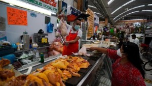 Hög inflation pressar mexikaner