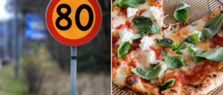 Fick frågan om att sänka hastigheten vid pizzeria – visade sig att den saknade bygglov