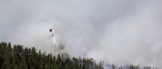 Insats har fått kontroll över skogsbrand