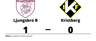 Kristberg förlorade borta mot Ljungsbro B