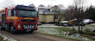 Brand i källare