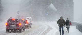 Det fortsätter att snöa