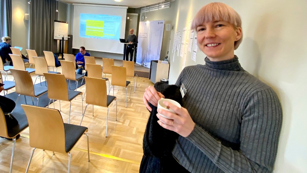Maria Jalvemo, of Svenska Kraftnät, talks about the 2.5 billion kronor investment in the Skellefteå area.