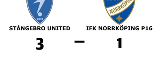 Stångebro United vann hemma mot IFK Norrköping P16