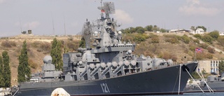 Ryska flaggskeppet Moskva sjönk i Svarta havet