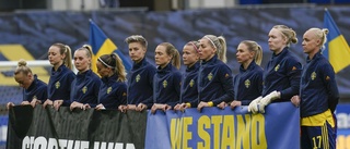 Svensk manifestation för Ukraina inför avspark