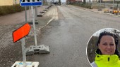 Blivande bussgata i Sundby park tillfälligt öppnad – för biltrafik: "Satt upp staket"