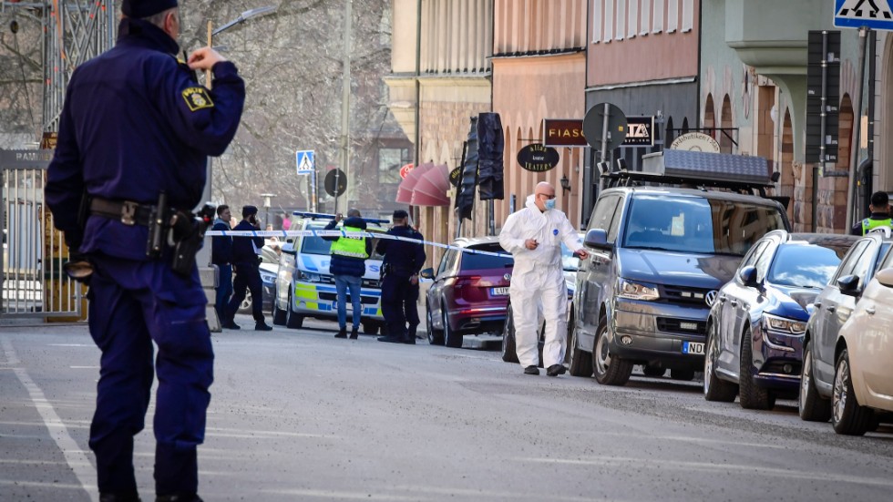 En man i 55-årsåldern sköts den 28 mars i fjol ihjäl på ett gym i centrala Stockholm. På torsdagen inleddes hovrättsförhandlingen mot fyra personer misstänkta för inblandning i mordet. Arkivbild.