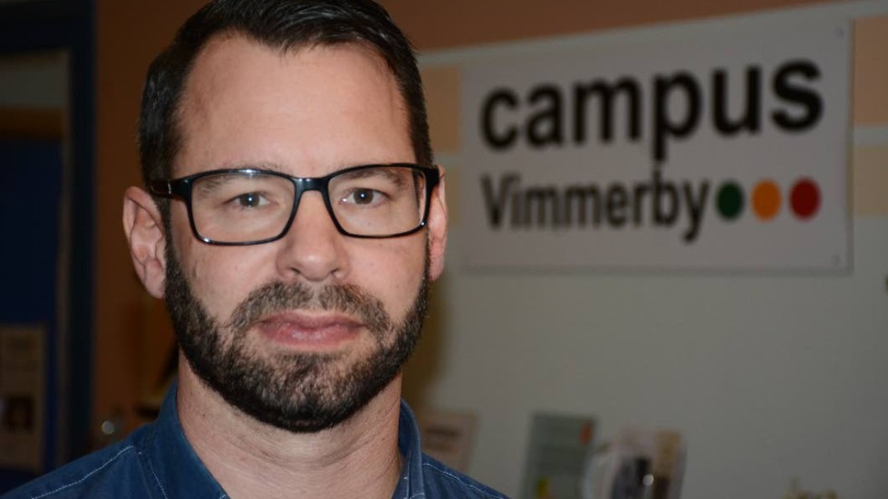 Mattias Nordqvist är ny chef för Campus Vimmerby och ser flera spännande utmaningar. Redan nästa år startas ett nytt program.