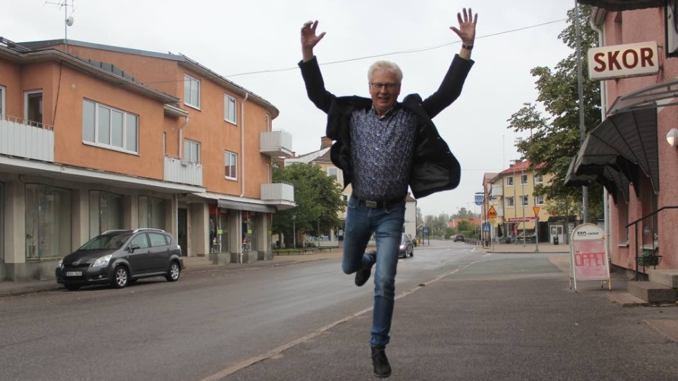 Anders Andersson är jublande glad över att göra comeback i landstinget. KD växer två mandat, varav det ena tillfaller Hultsfred-Vimmerby valkrets.