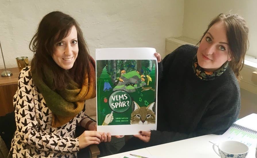 Sarah Watson och Emma Jansson kände inte varandra innan. Nu är deras första gemensamma barnbok klar - och uppföljaren är på gång.