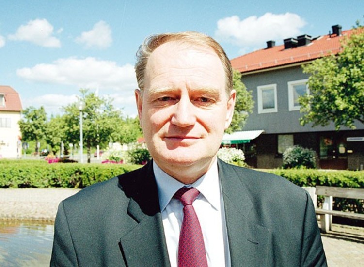 Riksdagens förste vice talman, Anders Björck, besökte Mariannelund.