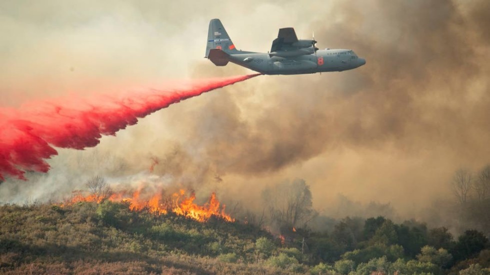 Skogsbranden i Kalifornien är nu den största i delstatens historia.