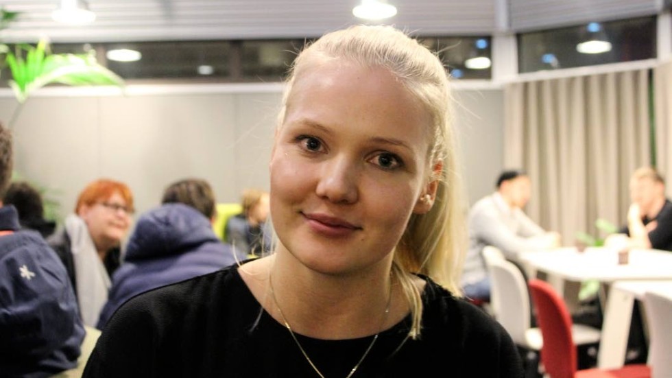 Sofie Forsberg, student i kognititionsvetenskap.