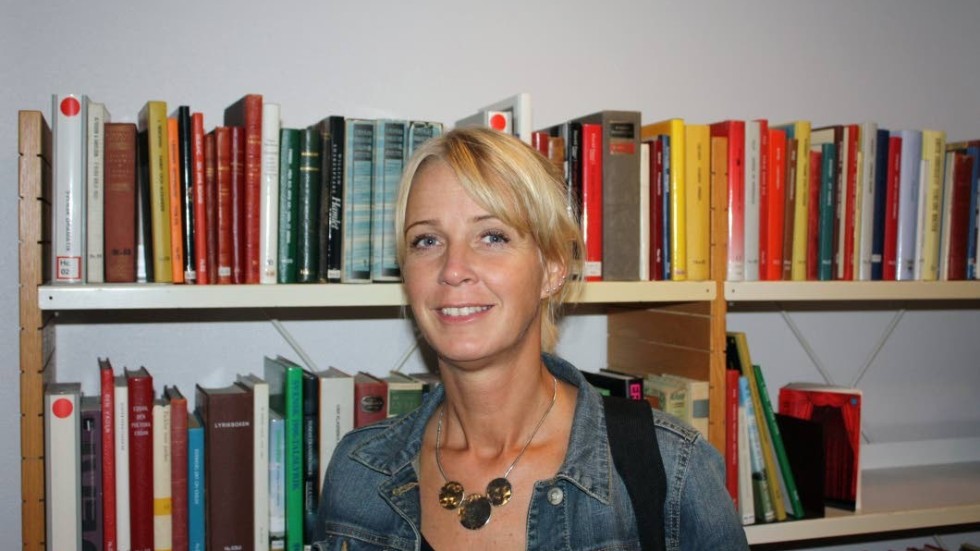 Marie Brask håller i ett regionalt projekt som ska locka inflyttare till Vimmerby, Hultsfred och Eksjö.