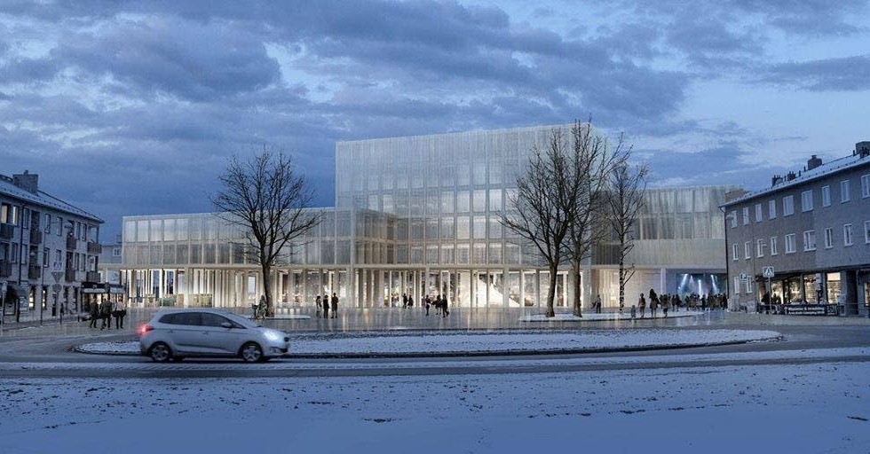 Än så länge är det oklart om Nya Kungsbergsskolan kommer att se ut det vinnande arkitektförslaget Laterna Magica.